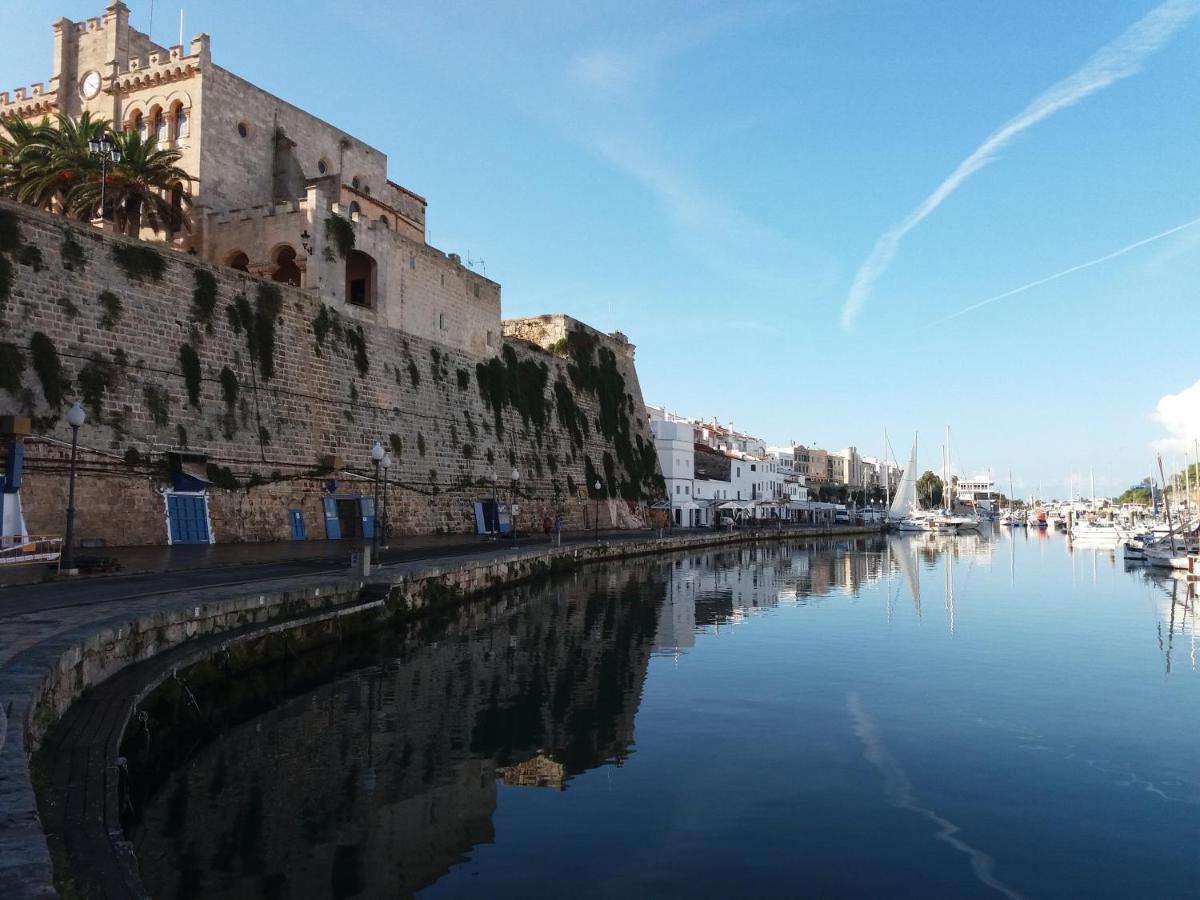 Апартаменты Apartamento En Calan Blanes, Ciutadella Кала-эн-Бланес Экстерьер фото